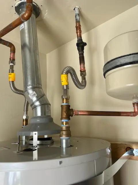Water heater installation and plumbing repair in Twin Oaks