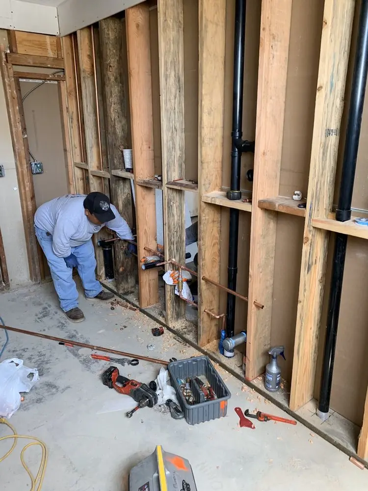 Commercial rough-in plumbing for Commercial Plumbing in Twin Oaks